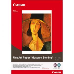 CANON – Inkjet Photo – Paper FA-ME1 A4 Fine Art Museum Etching” (1 Box of 20 sheets)” | T4T-FA-ME1 A4